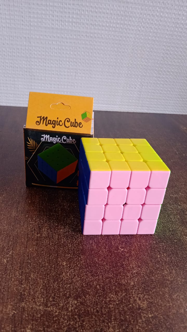 4x4 Magic Speed Cube Puzzle For Kids  Adults (1 Pc) 4x4 Magic Speed Cube Puzzle For Kids  Adults (1 Pc)